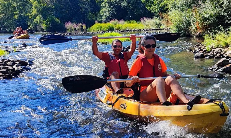 PIRAGUAS PARA TOSDOS LOS niveles en Salamanca, descensien el rio Agueda