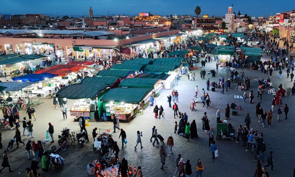 Plaza jamaa fna Marrakech Marruecos web