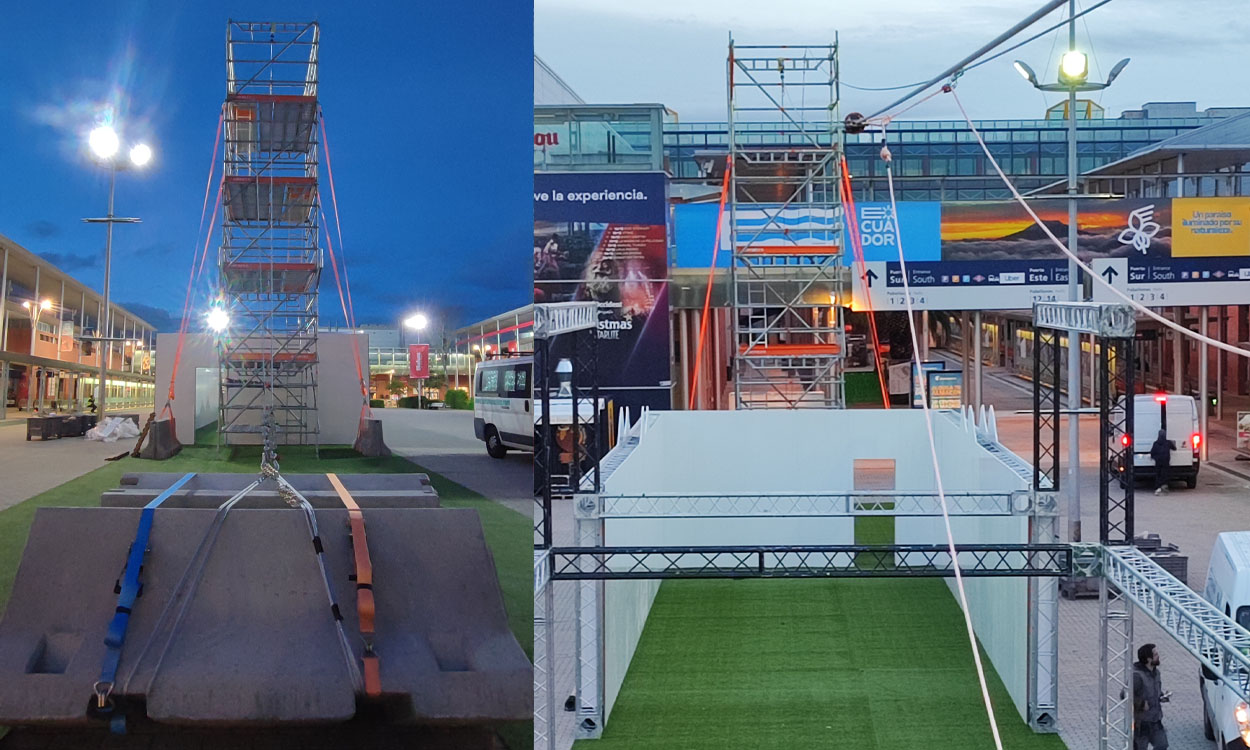 Tirolina FITUR Puerto Rico www.turismoactiva Web