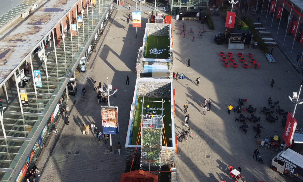 Tirolina Fitur 2024 web aerea