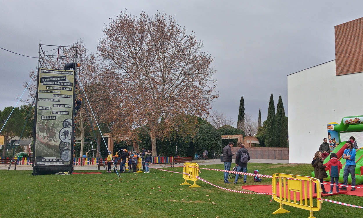 rocodromo y tirolina Actividad Madrid web