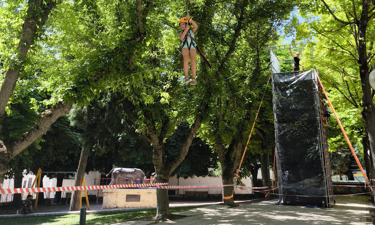 rocodromo y tirolina, eventos empresas