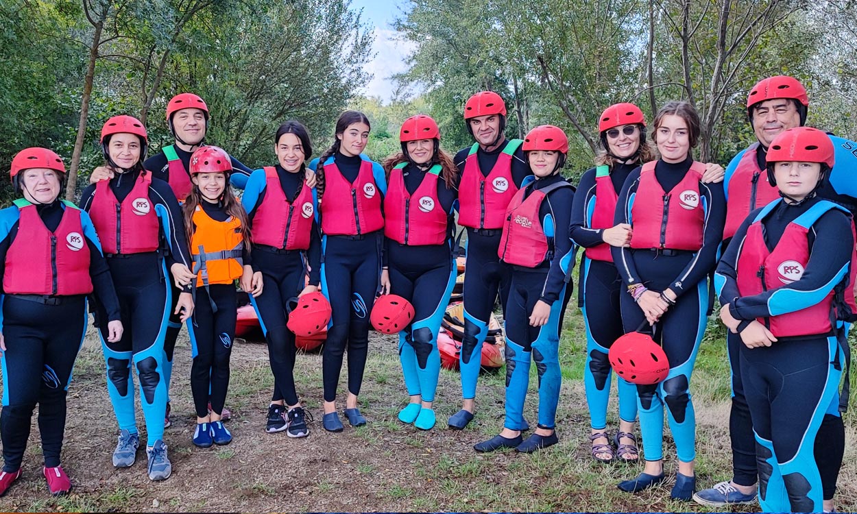Descenso Piraguas y kayak con niños Salamanca web