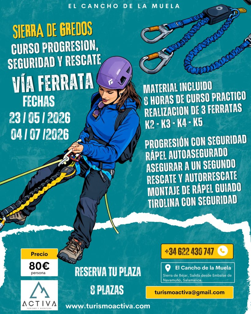 Curso progresion vía Ferrata (1)