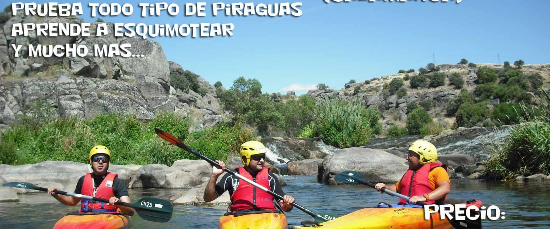 curso de piragüismo en Salamanca